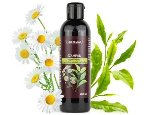 SZAMPON regenerujący z rumiankiem i zieloną herbatą - 200 ml
