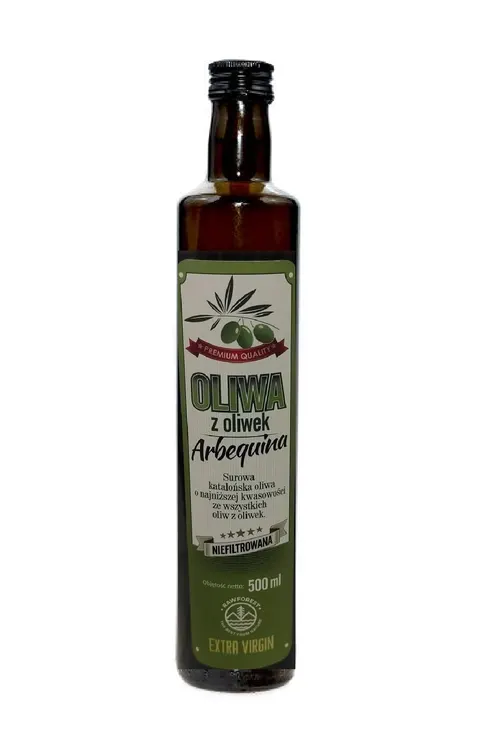 Oliwa z oliwek Extra Virgin Arbequina Premium Quality 500 ml