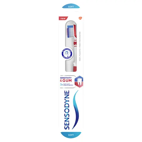 GSK Sensodyne Szczoteczka do zębów Sensitivity & Gum miękka 1szt