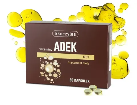 WITAMINY ADEK MCT kapsułki miękkie - 60 kapsułek - Skoczylas