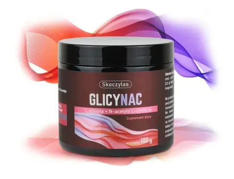 GLICYNAC L-glicyna + N-acetylo L-cysteina - SKOCZYLAS