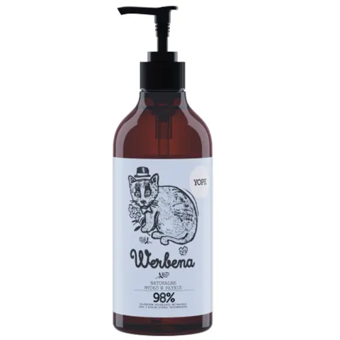 Yope Naturalne mydło w płynie Werbena 500ml