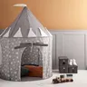 Namiot SZARY w Gwiazdki / Kids Concept