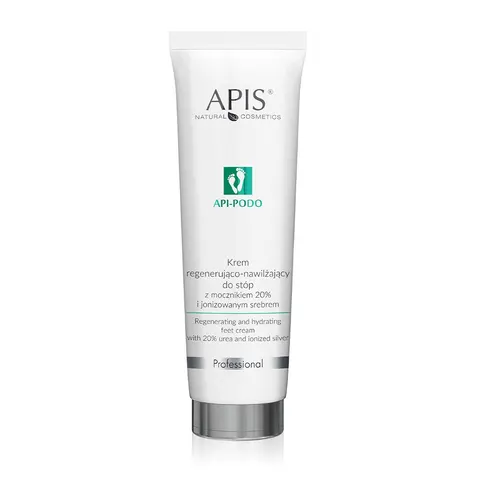 APIS Api-Podo krem regenerująco-nawilżający do stóp z mocznikiem 20% i jonizowanym srebrem 100ml