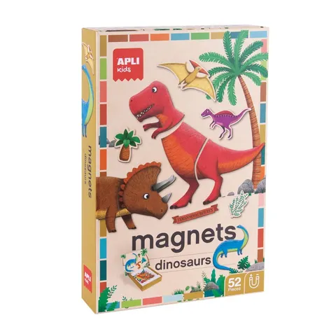Apli Kids magnetyczna układanka Dinozaury