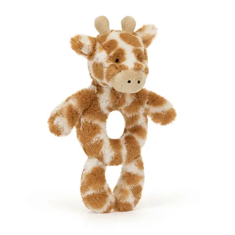 Jellycat maskotka grzechotka żyrafa Bashful Giraffe Ring Rattle