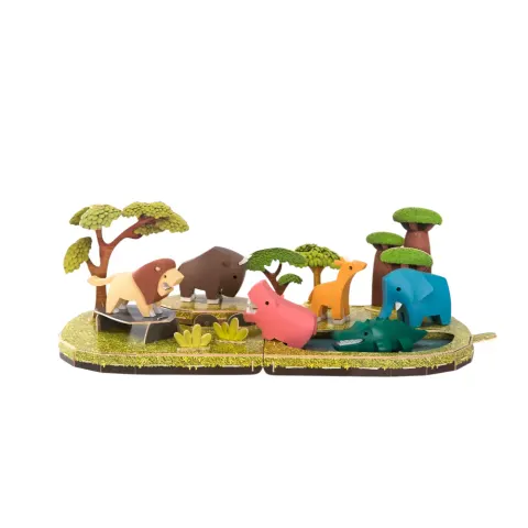 Half Toys figurki magnetyczne zwierzątka