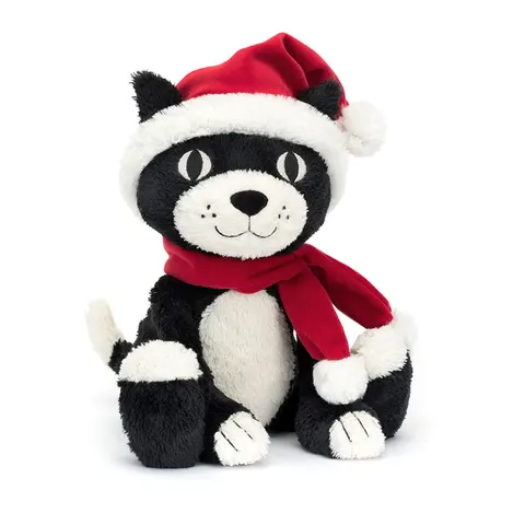 Jellycat kotek świąteczny Christmas Jellycat Jack 32 cm