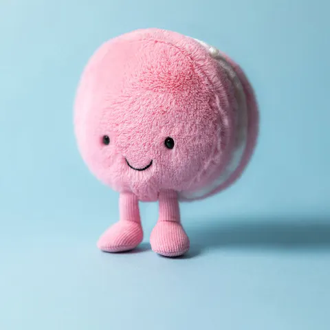 Jellycat maskotka pluszowy francuski makaronik Amuseables Mia Macaron