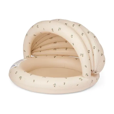 Liewood Hadleia Printed Canopy Pool Peach Basenik z Daszkiem