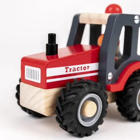 Egmont Toys traktor ciągnik drewniany