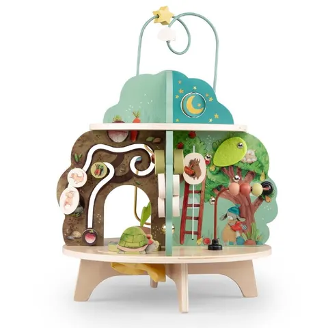 Moulin Roty Drewniana Zabawka Edukacyjna Ogród
