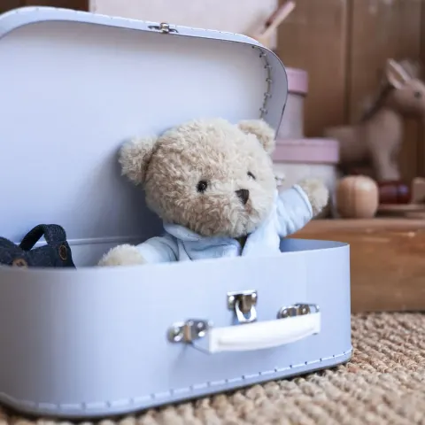 Egmont Toys Miś Morris z ubraniami w walizce