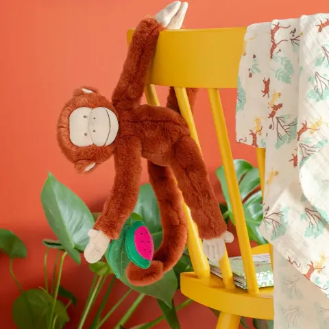 Maskotka aktywizująca małpka Mochica La Foret Mawa Moulin Roty