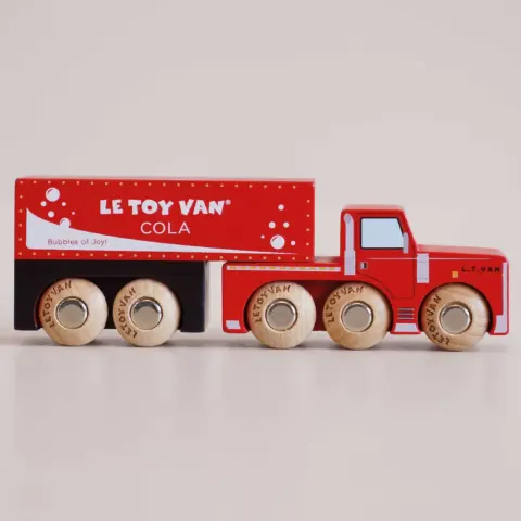 Le Toy Van Toby Ciężarówka Drewniany Samochodzik Autko