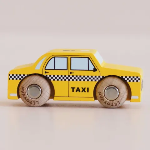 Le Toy Van Autko Taksówka Drewniana Trixie