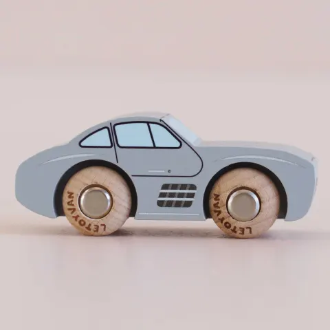 Auto Mavis Drewniany Samochodzik Le Toy Van