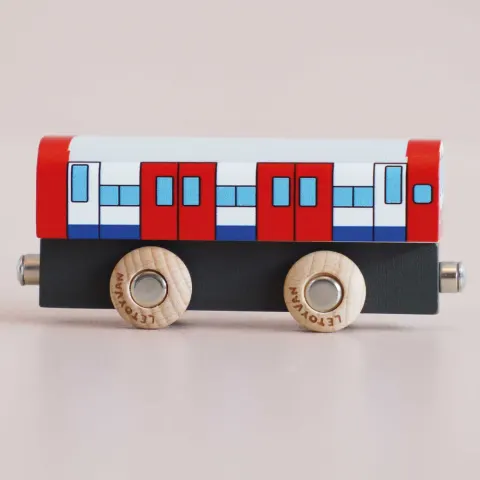Le Toy Van Drewniany Wagonik Tim