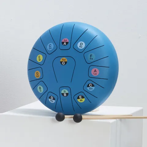 Vilac Tongue Drum 25 cm – metalowy bęben językowy