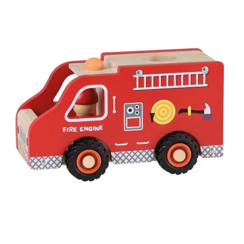 Egmont Toys Drewniany samochód Straż Pożarna