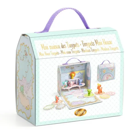 Djeco Tinyly Mini domek walizka Tiny Pets