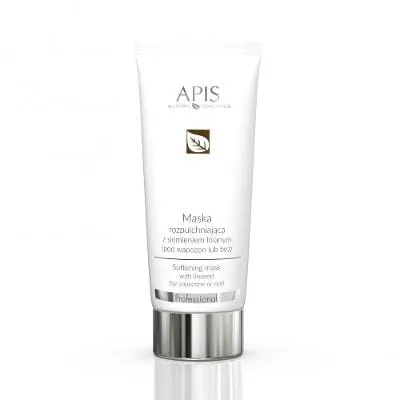 APIS Maska rozpulchniająca z siemieniem lnianym 200ml