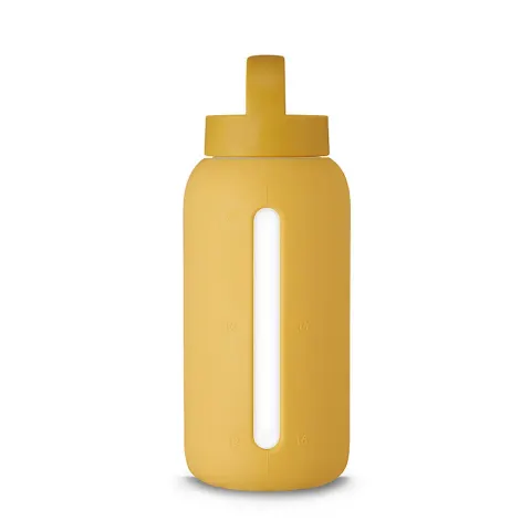 Muuki szklana butelka na wodę 720 ml Honey Mustard