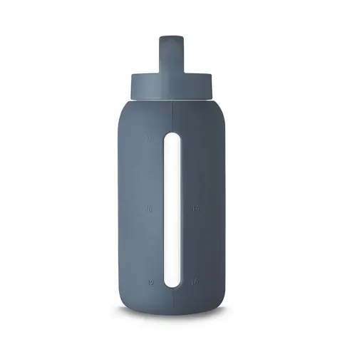 Muuki szklana butelka na wodę 720 ml Smoke Grey