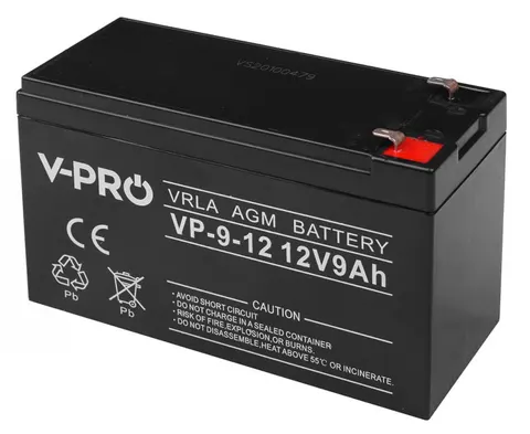 Akumulator Volt VPRO VRLA AGM 12V 9Ah