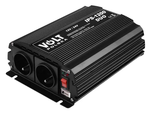 Przetwornica napięcia Volt IPS 1200 DUO 12/24V 1200VA/600W