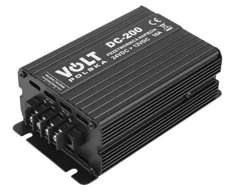 Przetwornica obniżająca napięcie, reduktor Volt DC 200 24VDC/12VDC