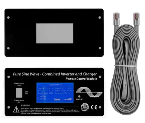 Przewodowy panel sterowania z wyświetlaczem LCD do Power Sinus