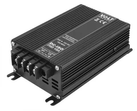 Przetwornica obniżająca napięcie, reduktor Volt DC ISO PRO 10A 24/12V