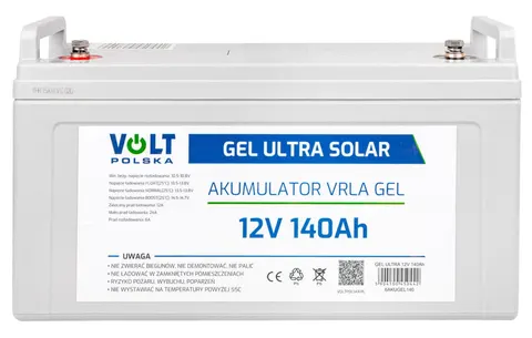 Akumulator żelowy Volt GEL VPRO Premium 12V 140Ah