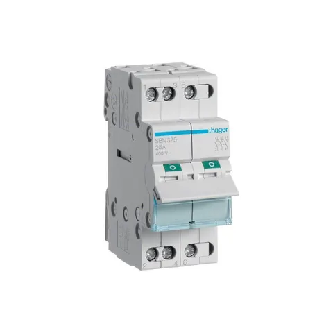 Rozłącznik izolacyjny modułowy 3P 25A 400VAC; SBN325 HAGER