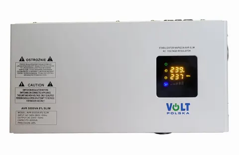 Stabilizator napięcia sieciowego AVR 5000 SLIM (5000VA)