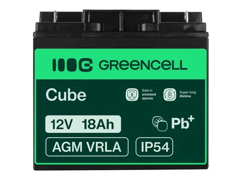 Akumulator Green Cell AGM VRLA 12V 18Ah