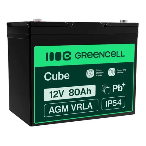 Akumulator Green Cell AGM VRLA 12V 80Ah