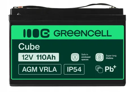Akumulator Green Cell AGM VRLA 12V 110Ah