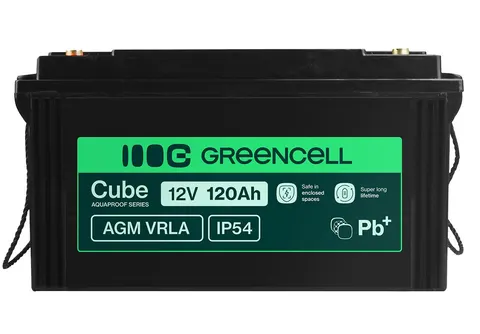 Akumulator Green Cell AGM VRLA IP54 12V 120Ah