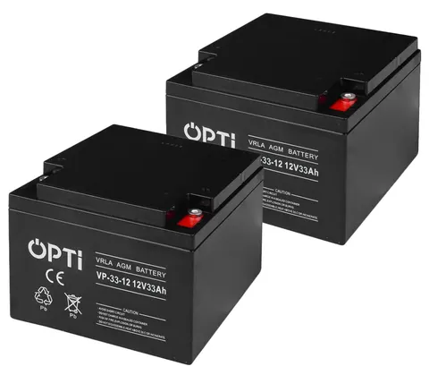2 x akumulator Volt OPTI VRLA AGM 12V 33Ah