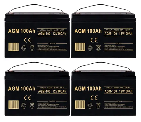 4 x akumulator Volt VRLA AGM 12V 100Ah