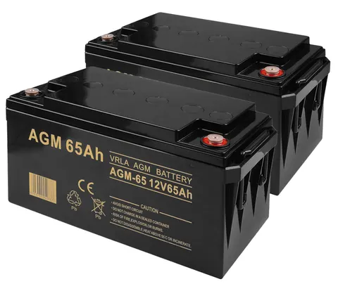 2 x akumulator Volt VRLA AGM 12V 65Ah