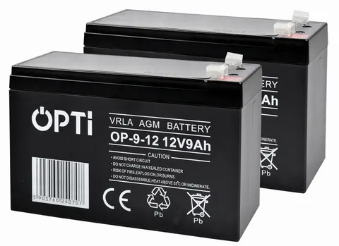 2 x akumulator Volt OPTI VRLA AGM 12V 9Ah