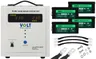 Zestaw: zasilacz awaryjny Volt Sinus Pro 3000E 3000VA/2100W + 4 x akumulator Green Cell AGM VRLA 12V 200Ah