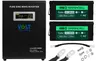 Zestaw: zasilacz awaryjny Volt Sinus Pro 2000W 2000VA/1400W + 2 x akumulator Green Cell AGM VRLA 12V 200Ah