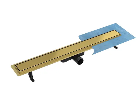 BESCO odpływ liniowy VIRGO GOLD DUO 60 cm