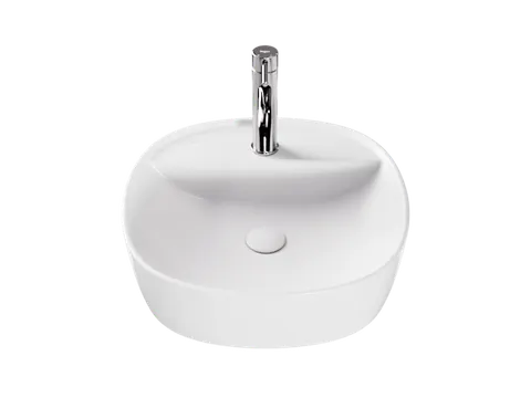 BESCO umywalka nablatowa Anes Cera-Line 40 White