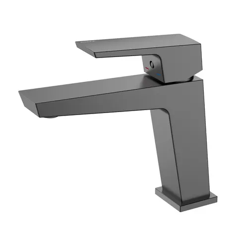 Avapax VELLANO Bateria umywalkowa stojąca, gun metal