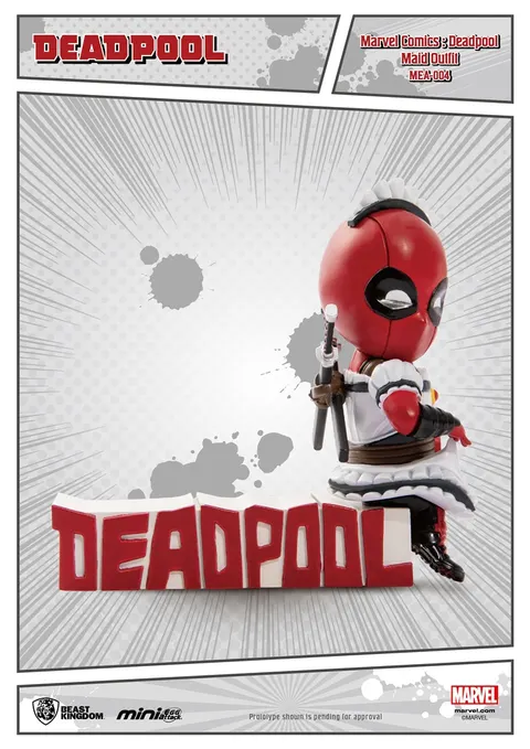 Marvel: Deadpool Maid Outfit Figurine